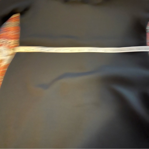 Black Ruffle Mock Neck Long Sleeve Mini Dress - Picture 15 of 15